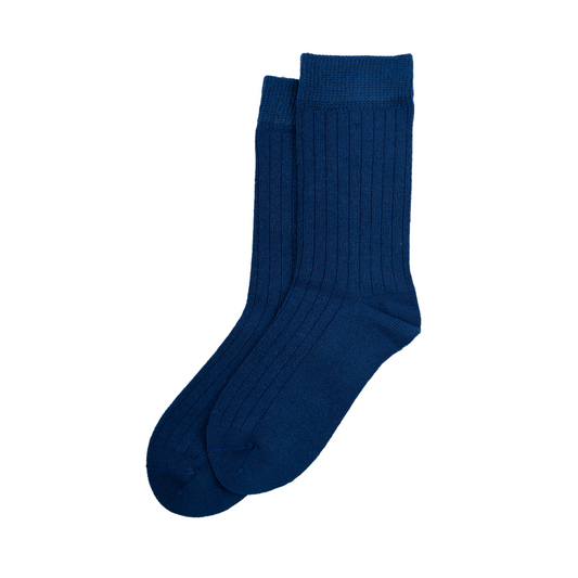 Mini Pop - bambus strømper - Deep Cobalt