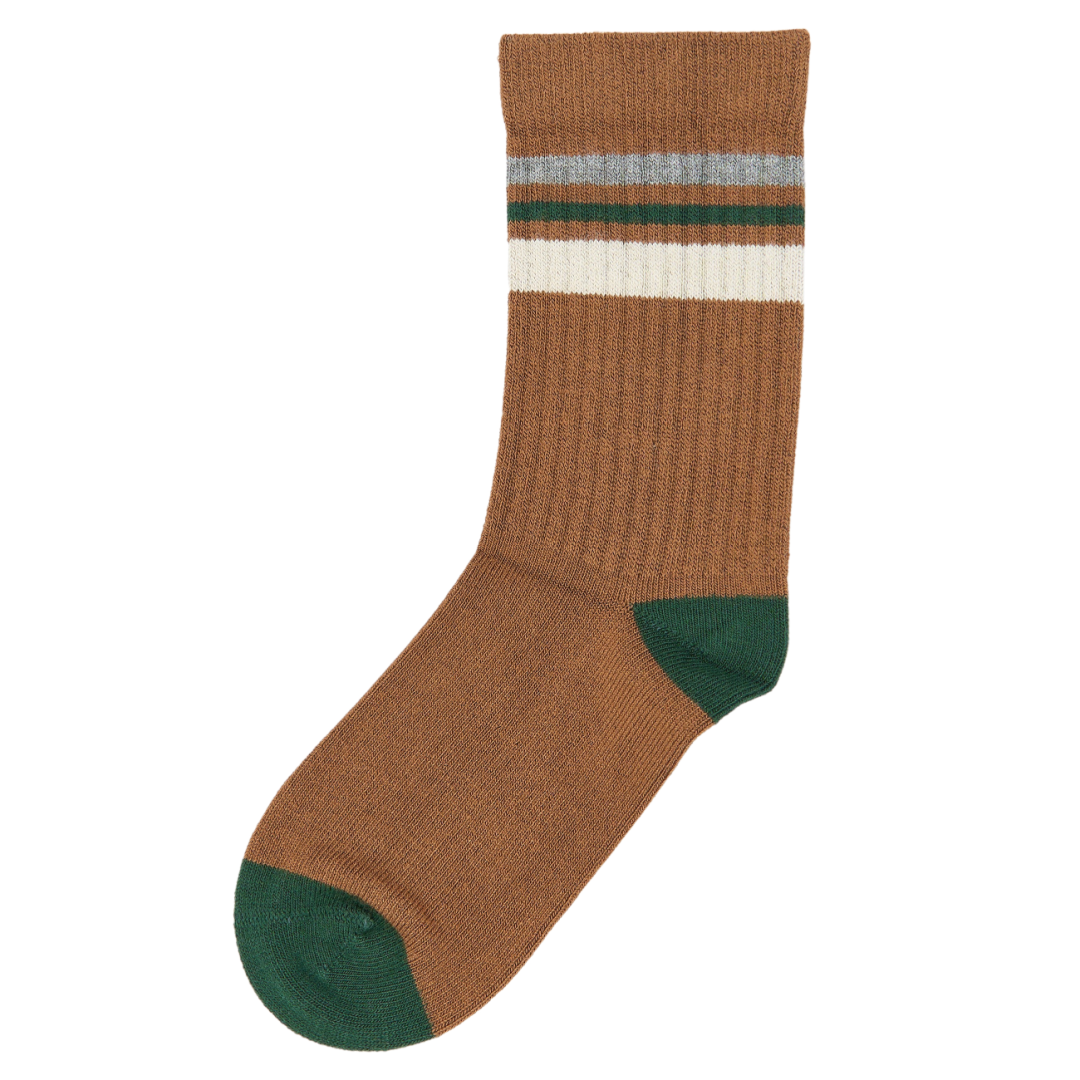 Mini Pop - bambus strømper - Trekking Green