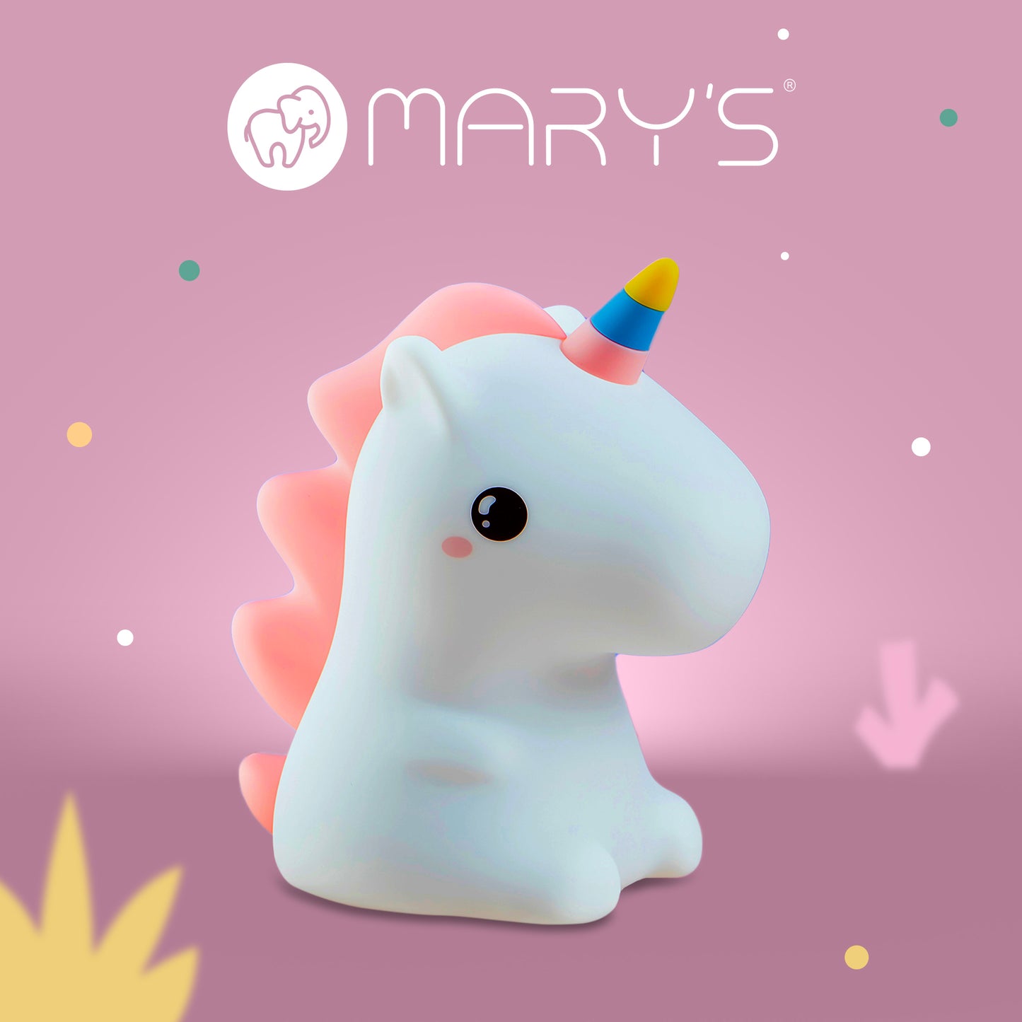 Marys - LED lampe - ENHJØRNING