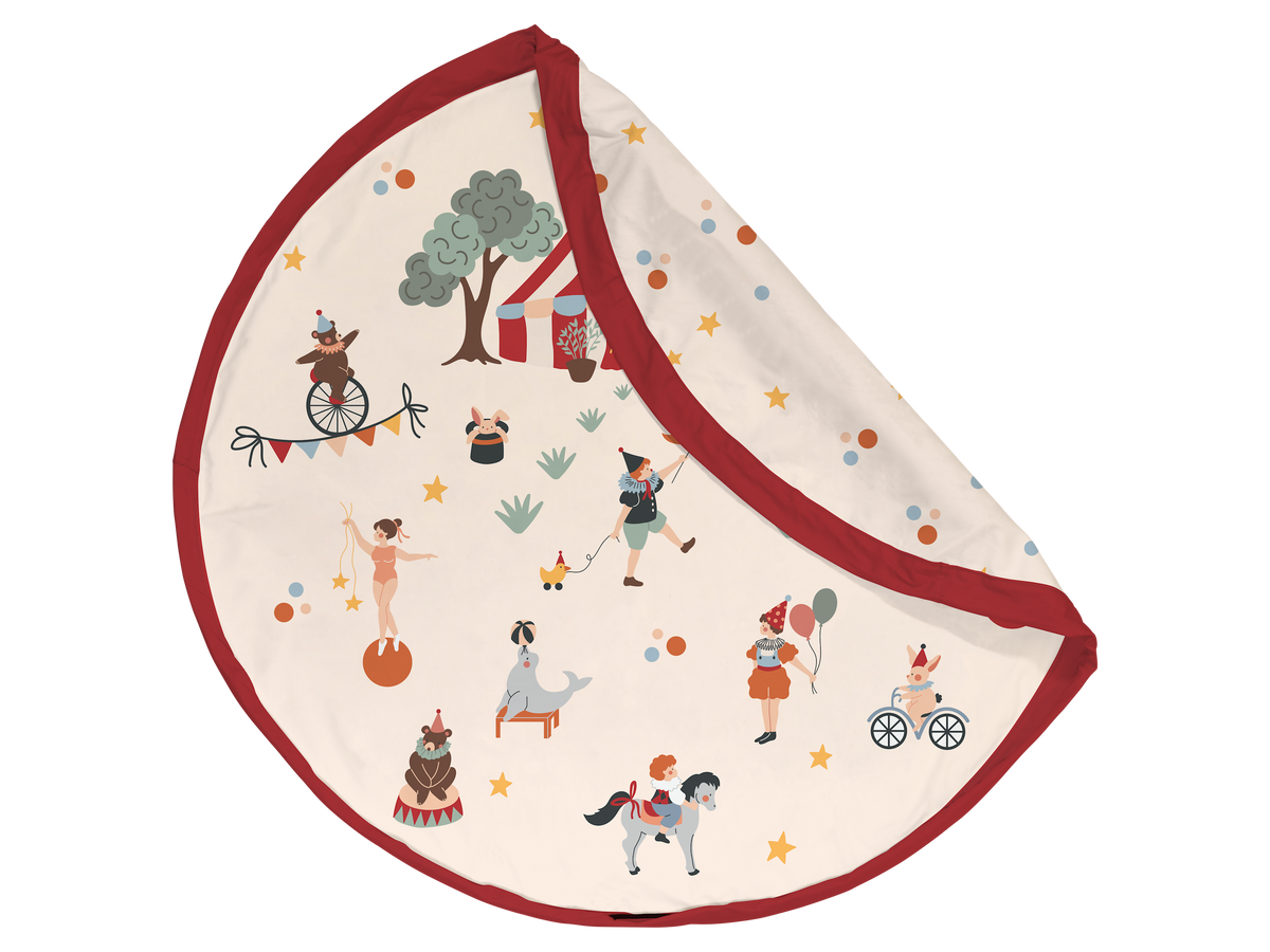 Play & go - To-i-én tæppe - Circus
