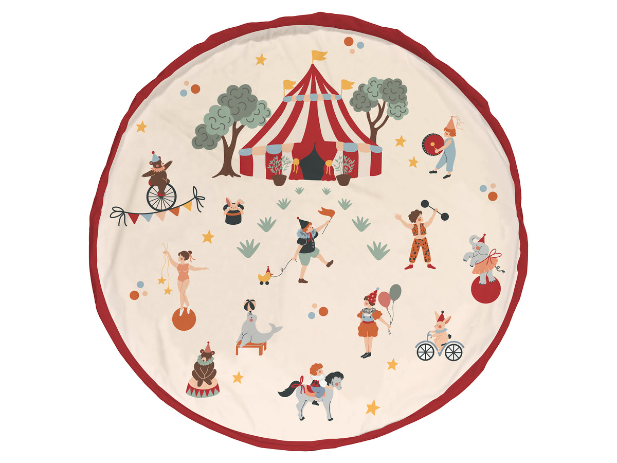Play & go - To-i-én tæppe - Circus