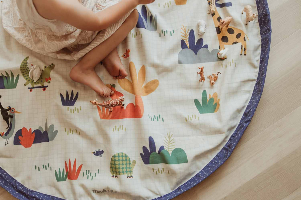 Play & go - To-i-én tæppe - Moulin roty Toupities