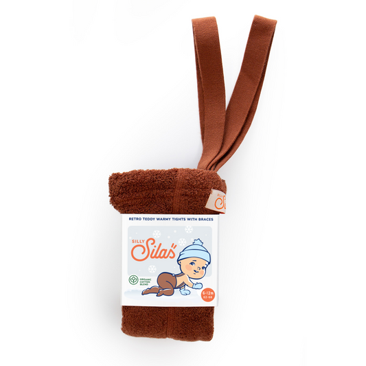 Silly Silas - cinnamon - strømpebukser teddy