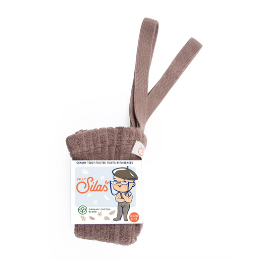 Silly Silas - granola - strømpebukser teddy