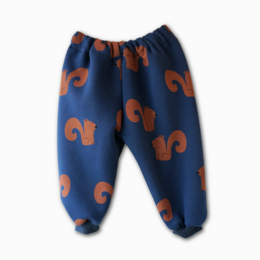 Gavin - sweatpants blå - egern