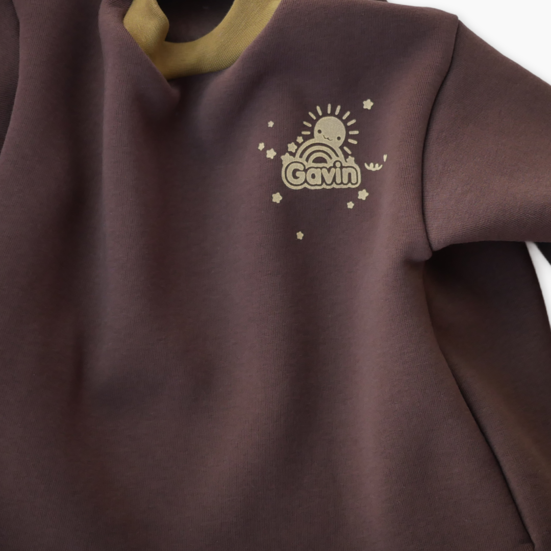 Gavin - sweatshirt - brun