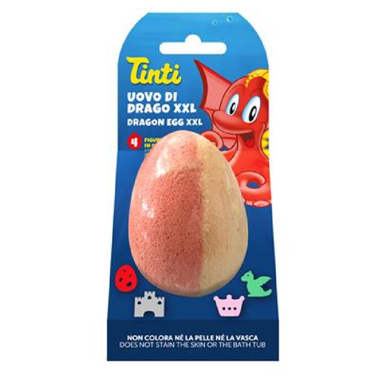 Tinti - badevandsfarver - Ekstra stort magisk drageæg 🐉🥚