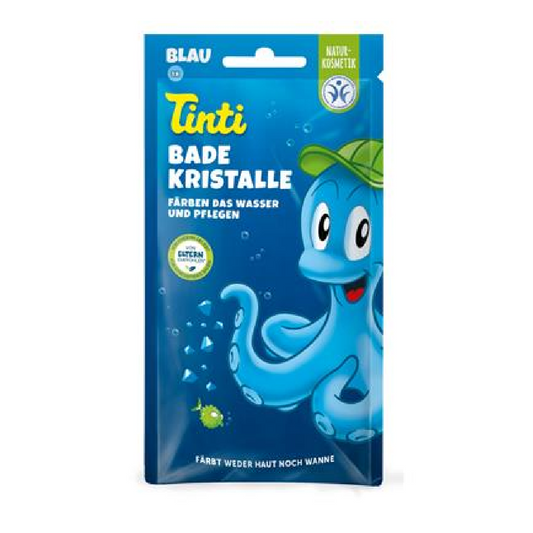 Tinti - badekrystaller - blå