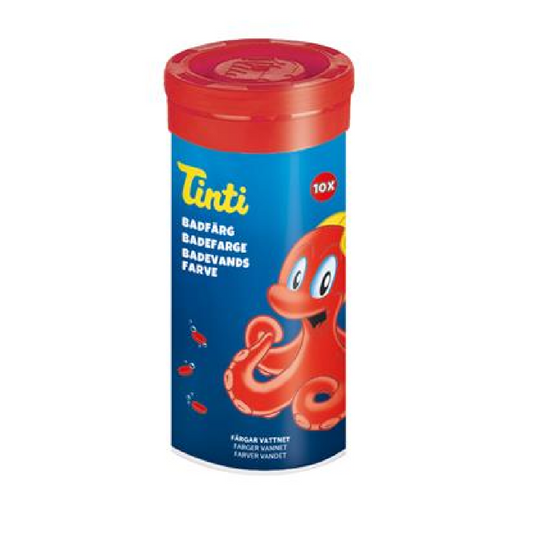 Tinti - Badevandsfarve – Rød Sweet Strawberry