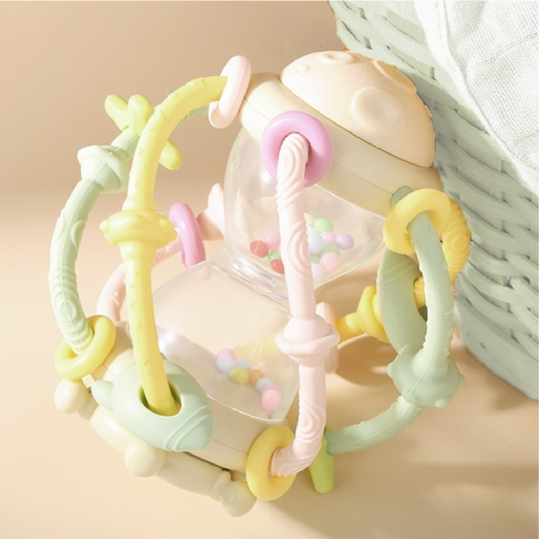 Tiny tot - sanselegetøj - Hourglass Toy pastel