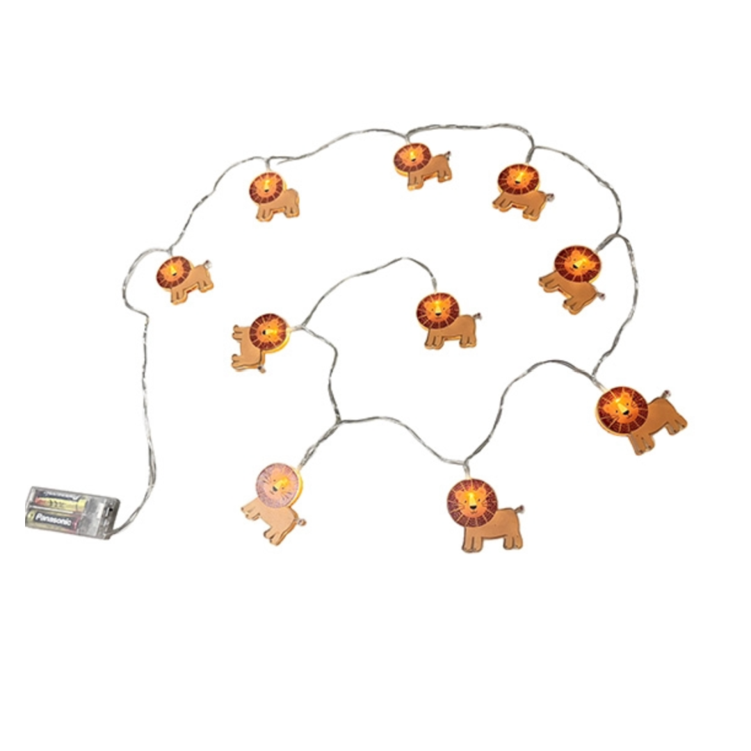 Tiny tot - LED-lyskæde - løve