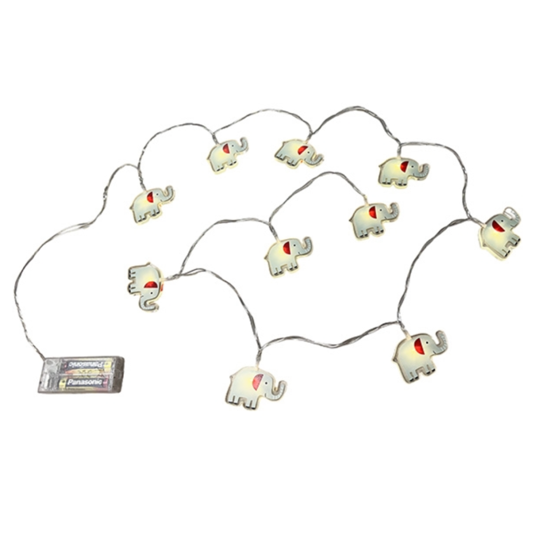 Tiny tot - LED-lyskæde - elefant