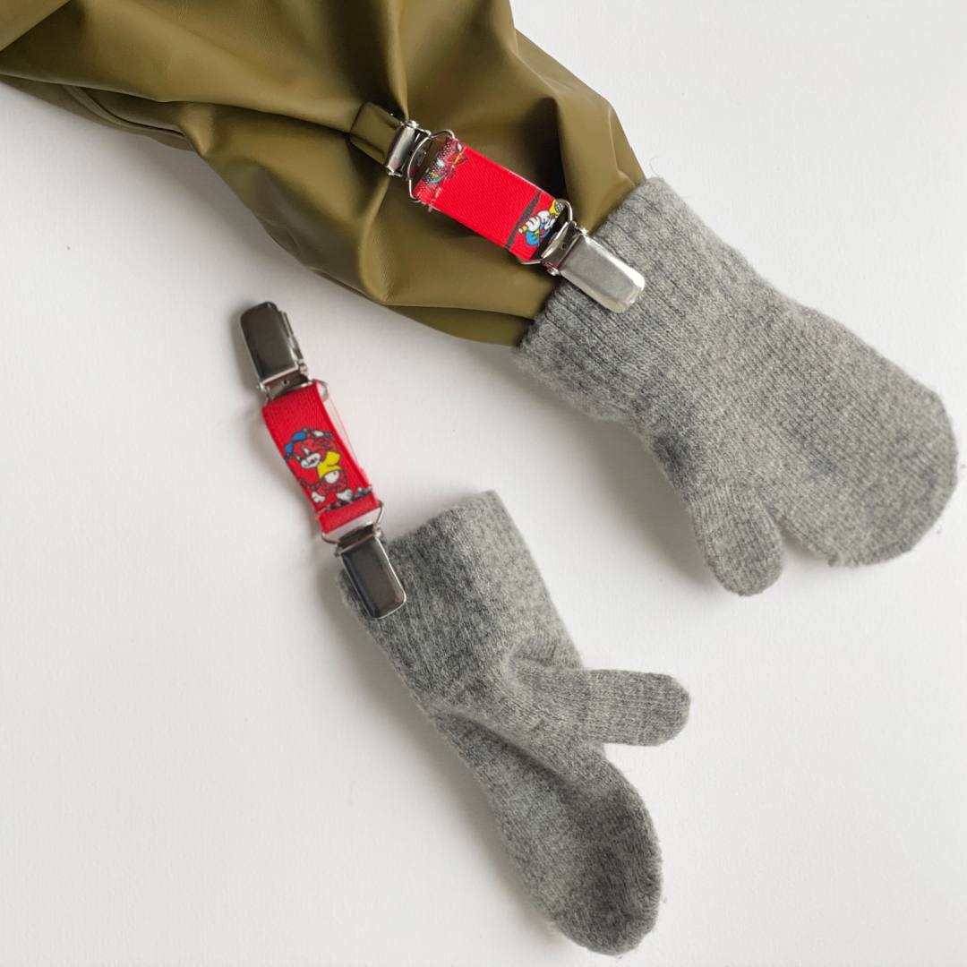 Vanteholdere - turkis med motiver