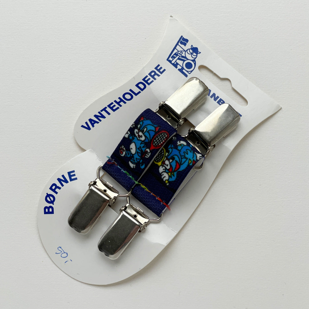 Vanteholdere - blå med motiver