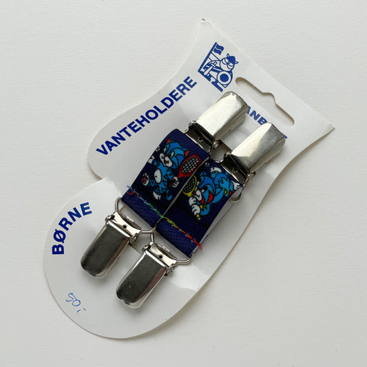 Vanteholdere - blå med motiver