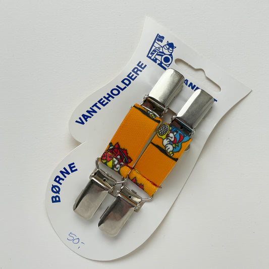 Vanteholdere - gul med motiver