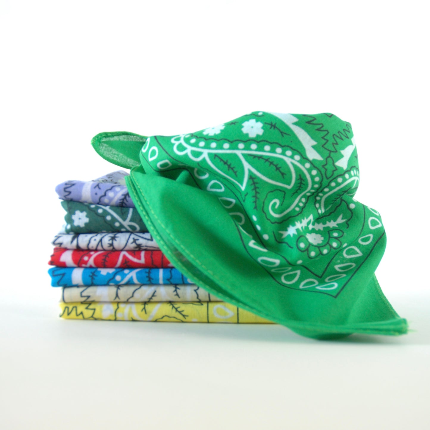 Bandana - grøn - tørklæde