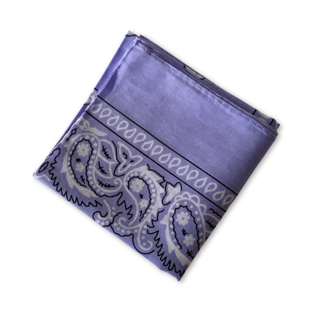 Bandana - lyselilla - tørklæde