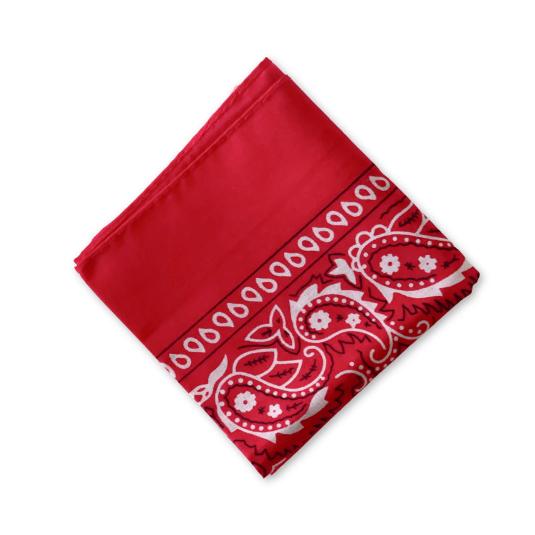 Bandana - tørklæde - rød