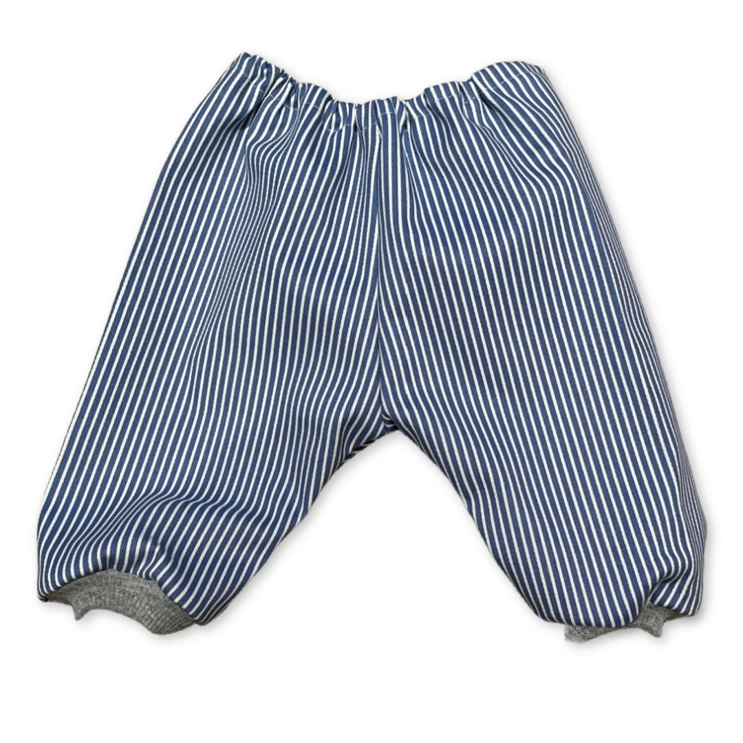 Gavin - bukser - blå og hvid stribet