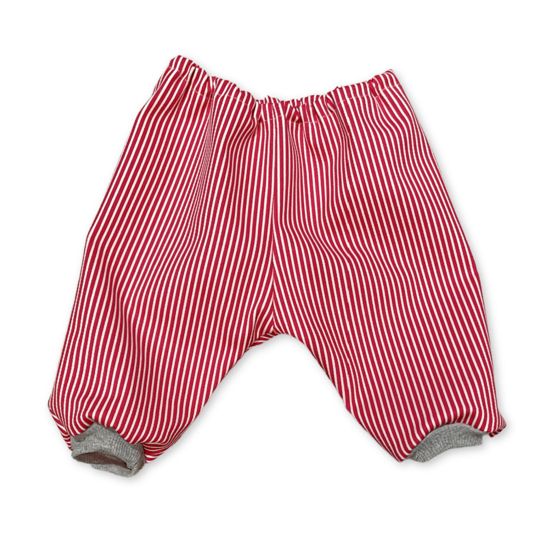 Gavin - bukser - rød og hvid stribet