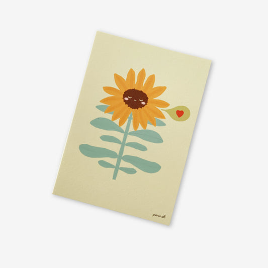 Gavin - postkort - blomst