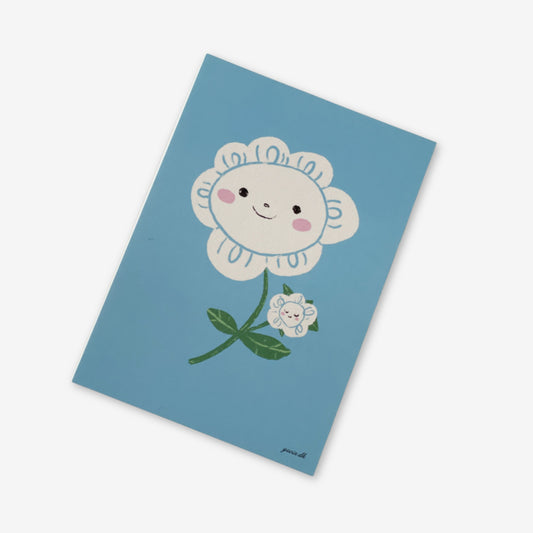 Gavin - postkort - blomst mor og barn
